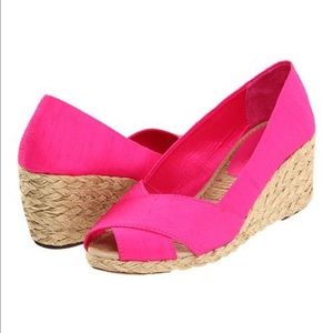 Ralph Lauren Pink Satin Shoes brand new!